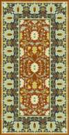 william morris hammersmith rug little flowers miniature needlepoint chart