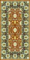 william morris hammersmith rug little flowers miniature needlepoint chart